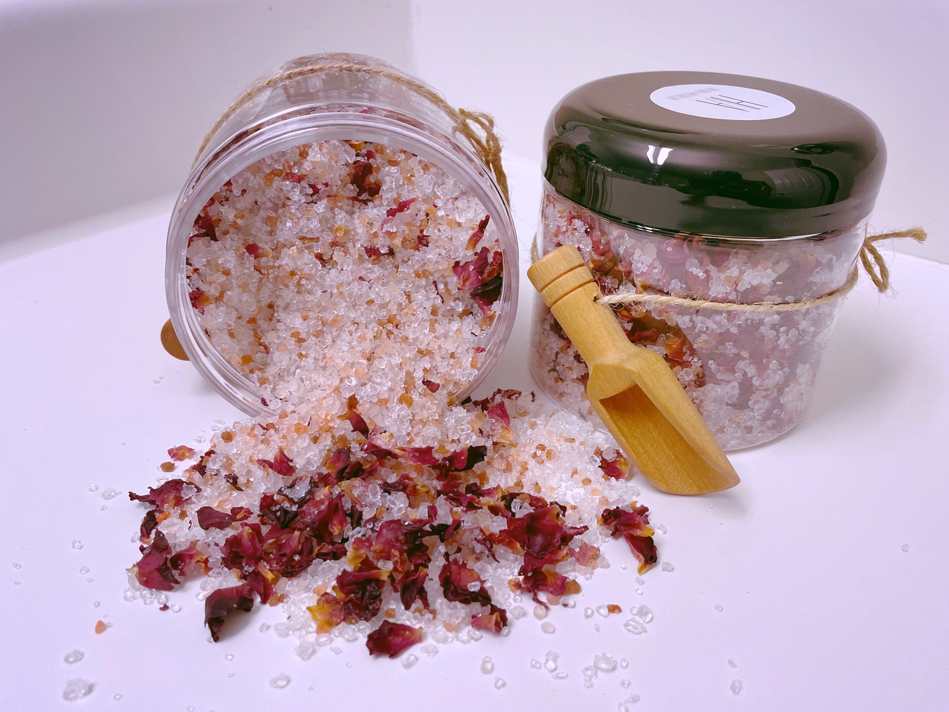 Salt Bath Soak: Rose image 3